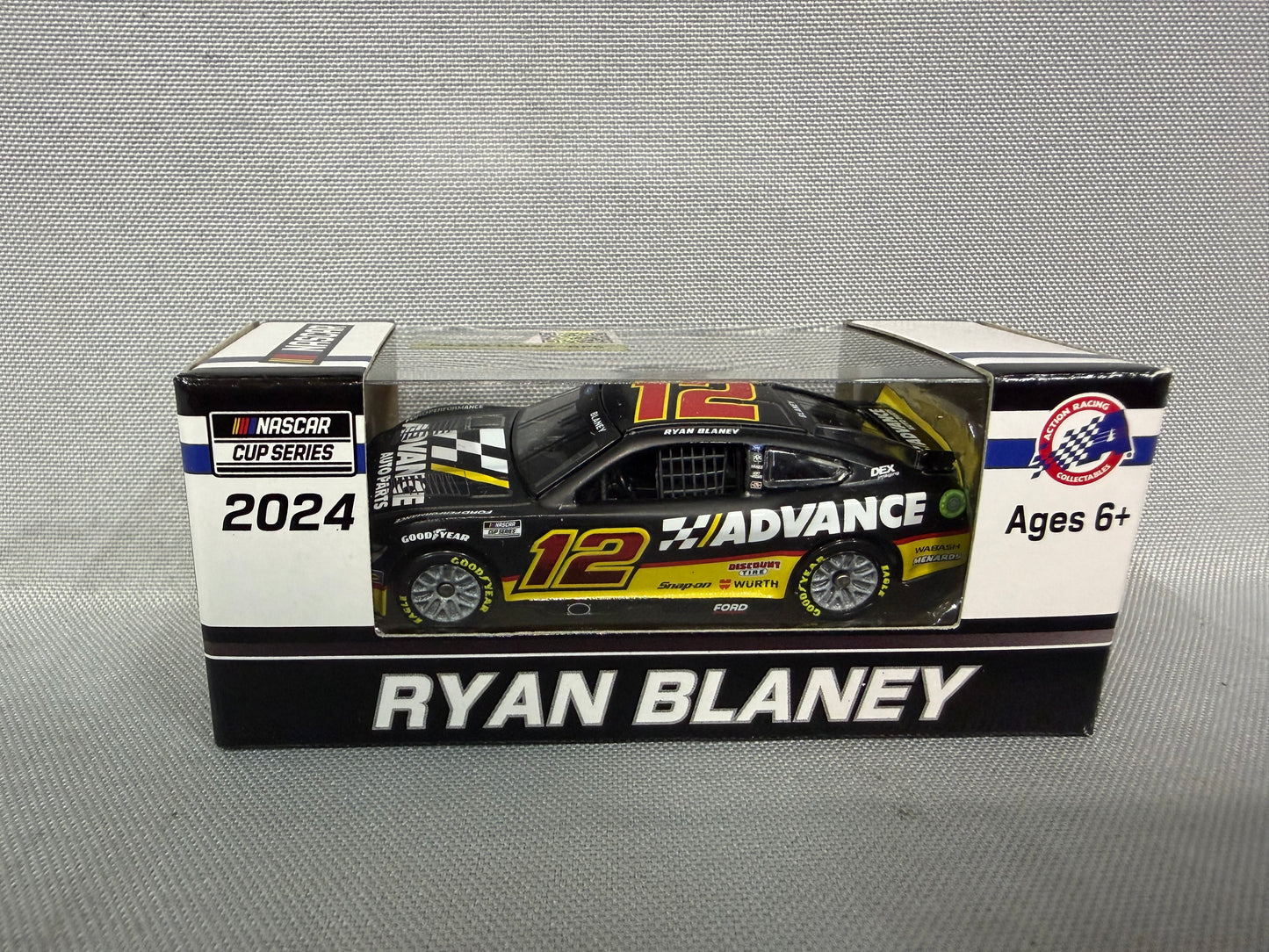Ryan Blaney 2024 Advance Auto Parts Nascar 1/64 Diecast