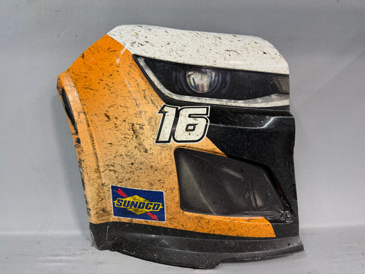 AJ Allmendinger #16 2025 Pocono Celsius Live Fit Nascar Nose Corner