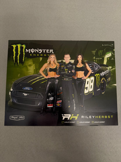 Riley Herbst #98 Monster Energy Nascar Hero Card
