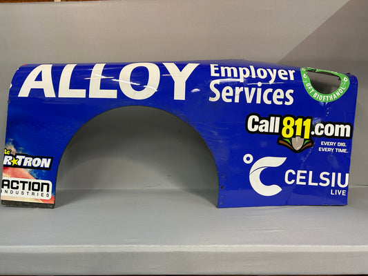 Josh Williams #11 2024 Charlotte Roval Alloy Employer Services Nascar Quarter Panel