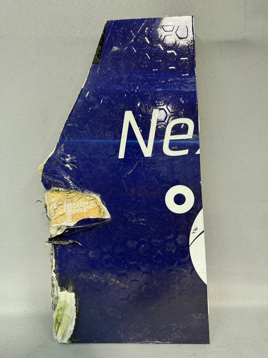 Daniel Dye #10 2025 Charlotte Roval B Pro Auto Nascar Bumper Corner