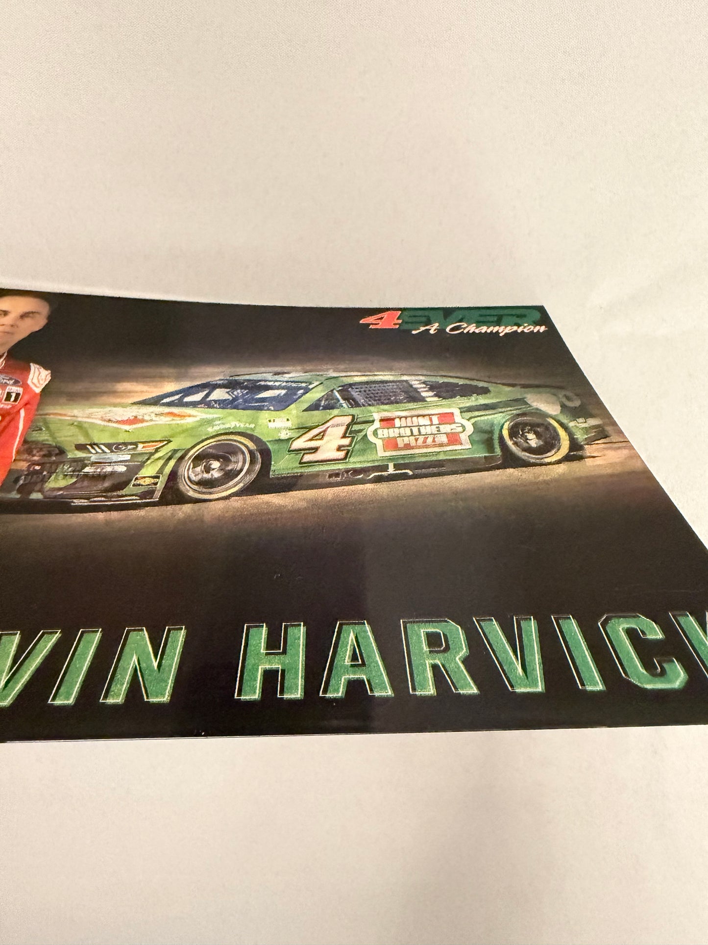 Kevin Harvick 2023 Hunt Brothers Pizza Nascar Holographic Hero Card