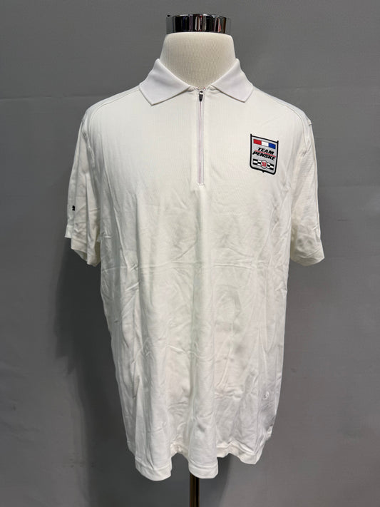 Team Penske 50th Anniversary Nascar Team Issued Polo Shirt Size XL