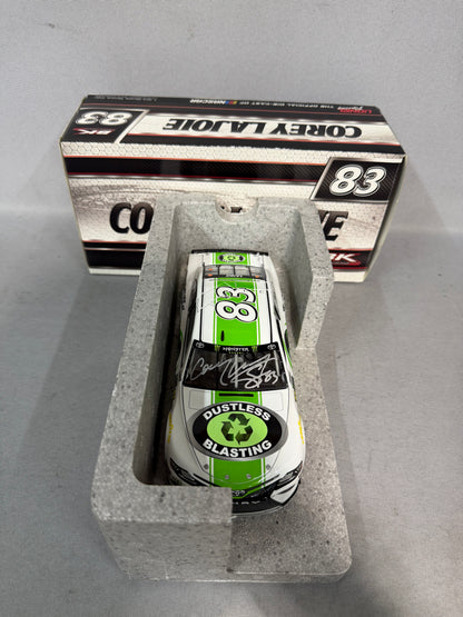 Corey Lajoie #83 2017 Dustless Blasting Nascar Autographed Diecast