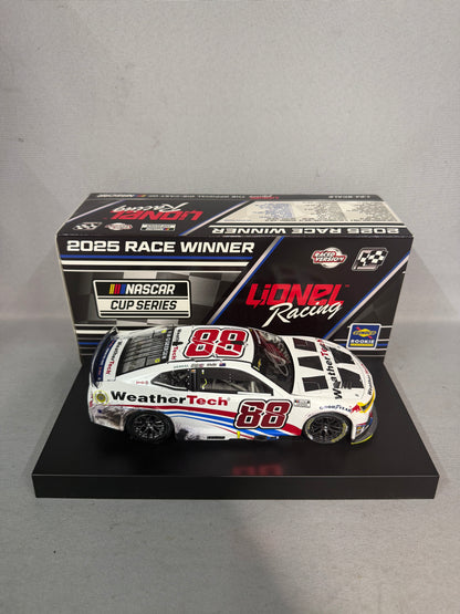 Shane Van Gisbergen #88 2025 Watkins Glen Win Weathertech Nascar Autographed Diecast