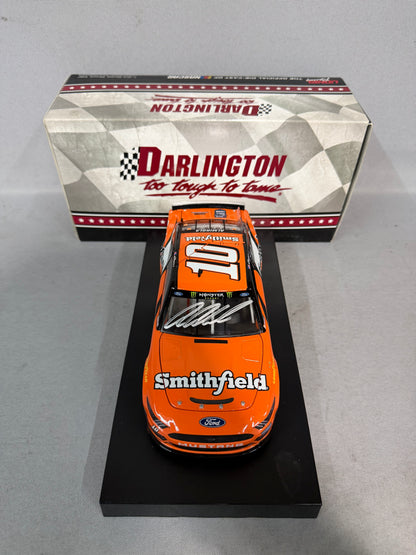 Aric Almirola #10 2019 Smithfield Darlington Nascar Autographed Diecast