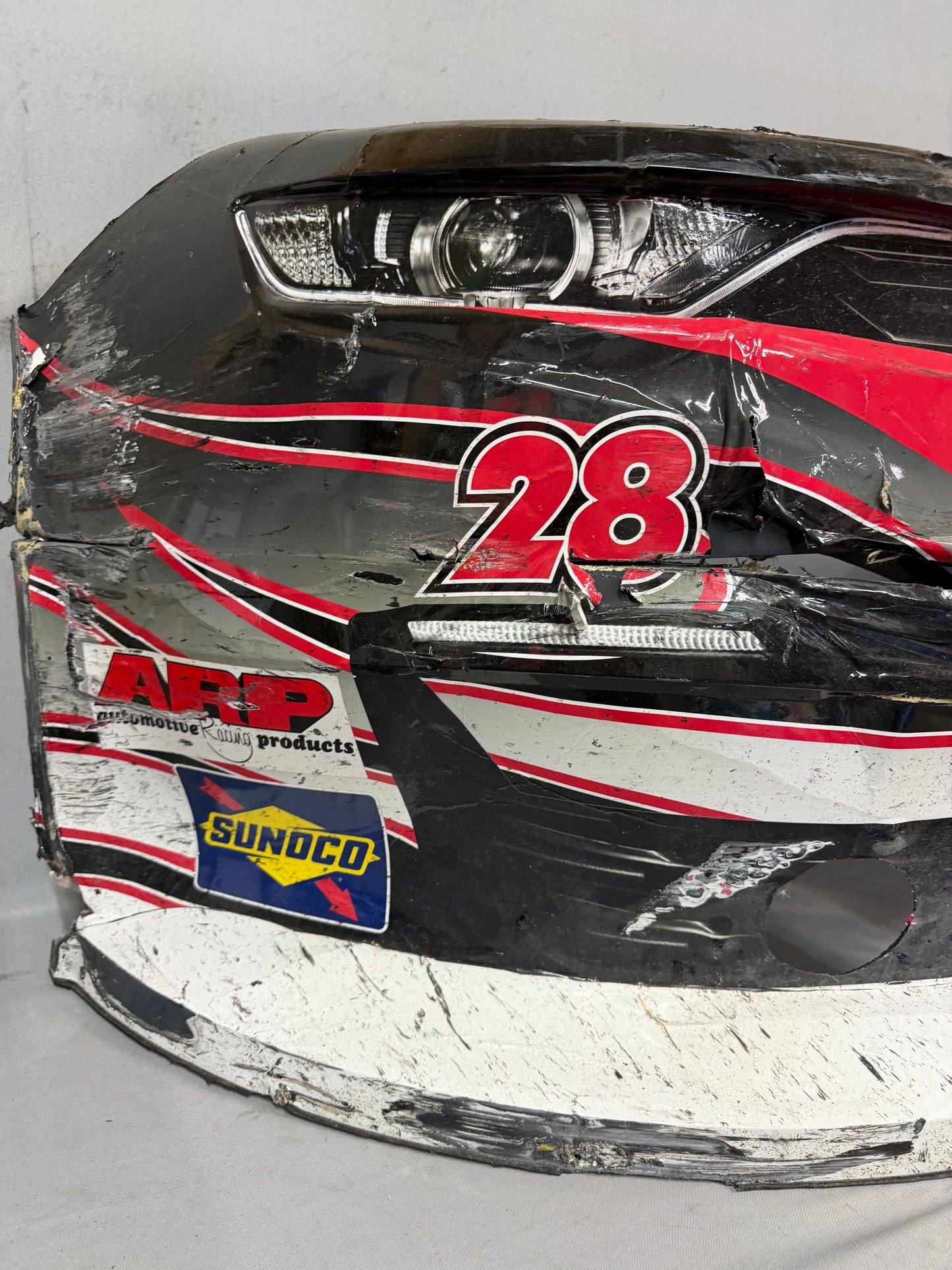 Kyle Sieg #28 2026 Martinsville 1 Monroe Extinguisher Nascar Front Nose