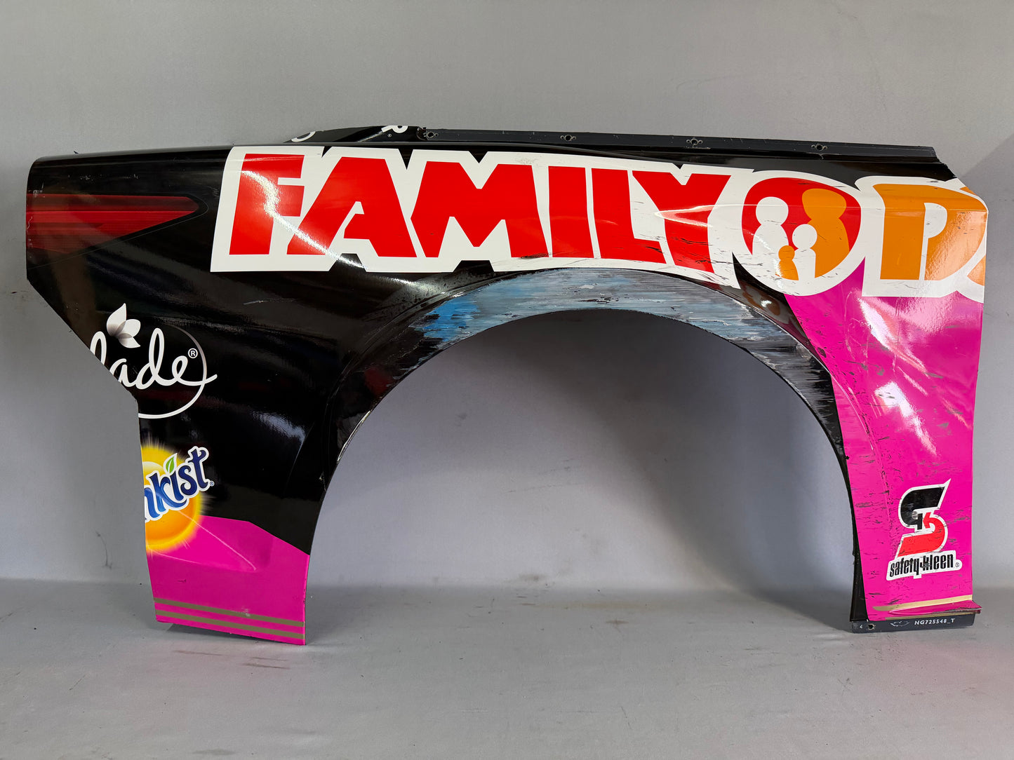 John Hunter Nemechek #42 2025 Charlotte Roval Family Dollar Nascar Quarter Panel