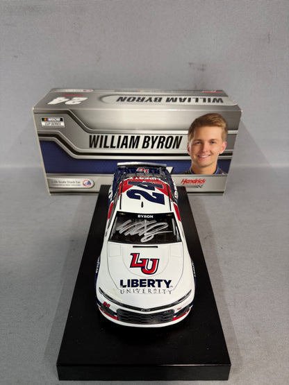William Byron #24 2021 Liberty University Nascar Autographed Diecast