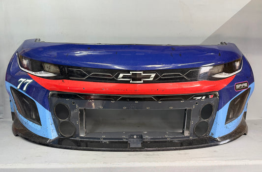 Carson Hocevar #77 2025 Phoenix Delaware Life Nascar Front Nose