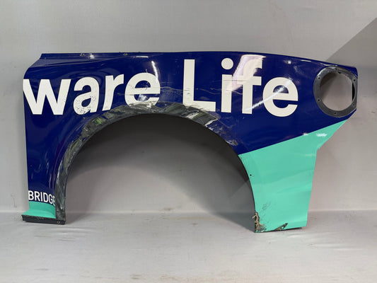 Carson Hocevar #77 2025 Bristol Delaware Life Nascar Quarter Panel