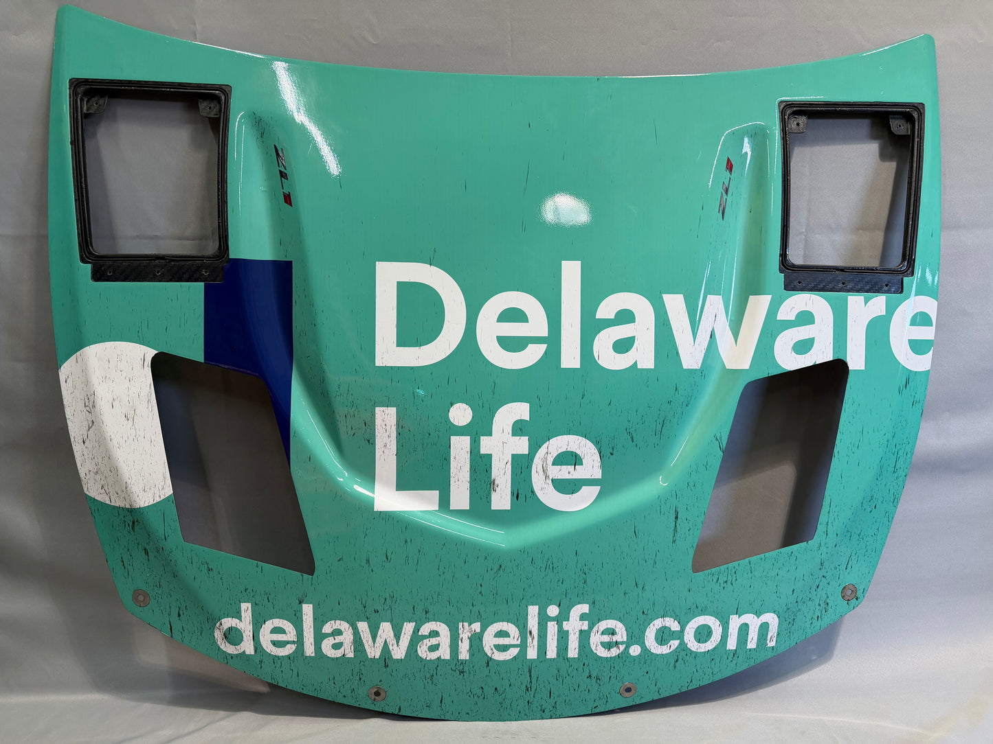 Michael McDowell #71 2025 Las Vegas Delaware Life Nascar Hood