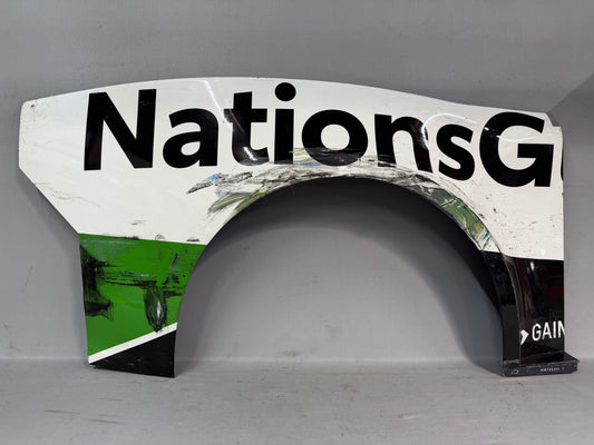 Justin Haley #7 2025 Kansas Nations Guard Nascar Quarter Panel