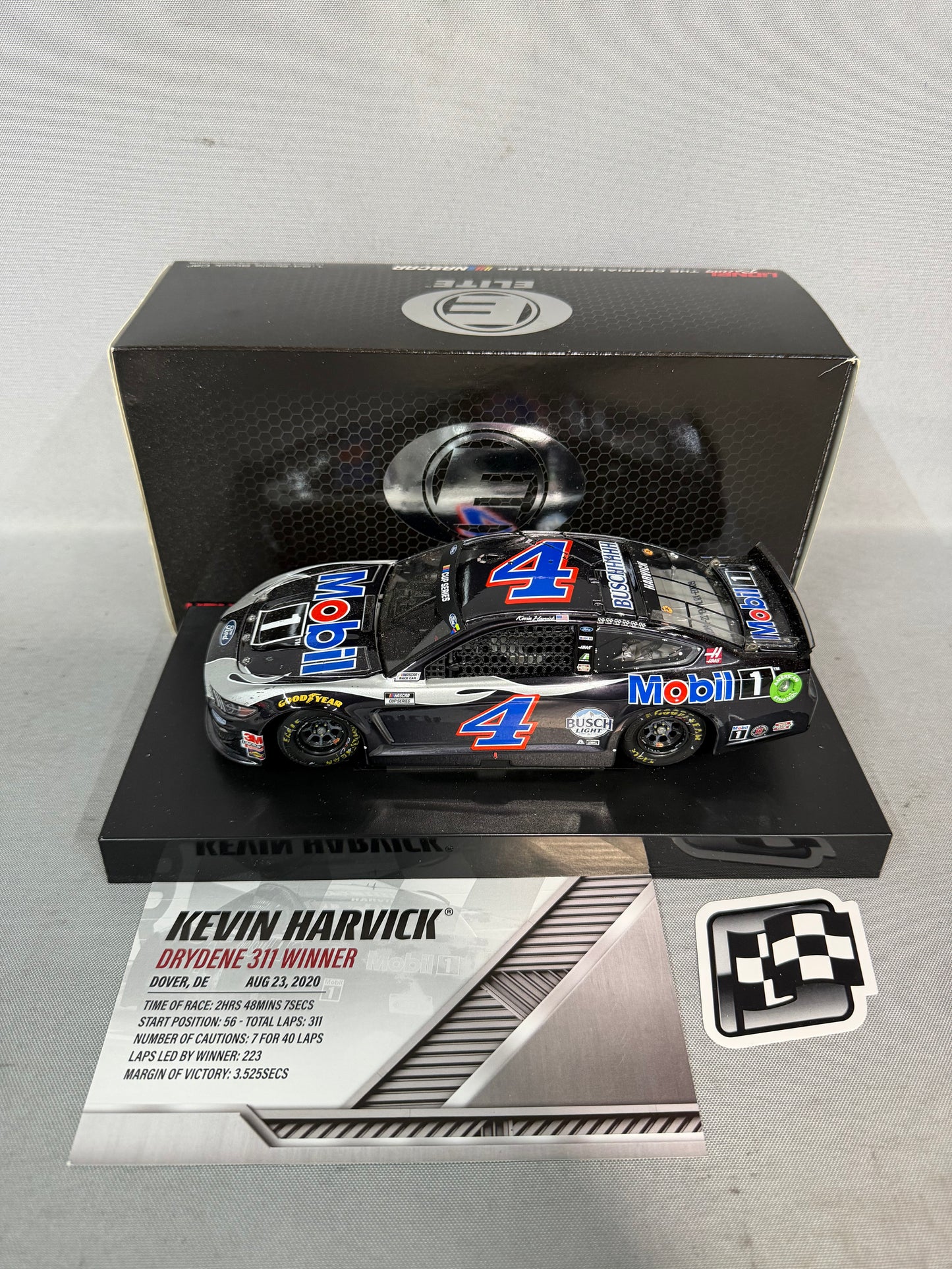 Kevin Harvick #4 2020 Dover Win Mobil 1 Liquid Color Elite Nascar Diecast