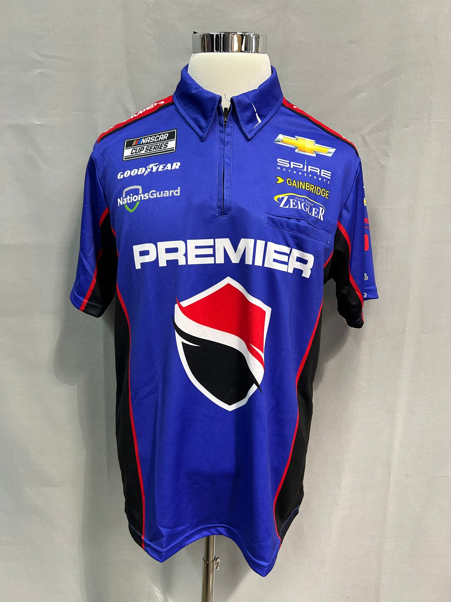 Carson Hocevar #77 2024 Premier Security Nascar Crew Shirt