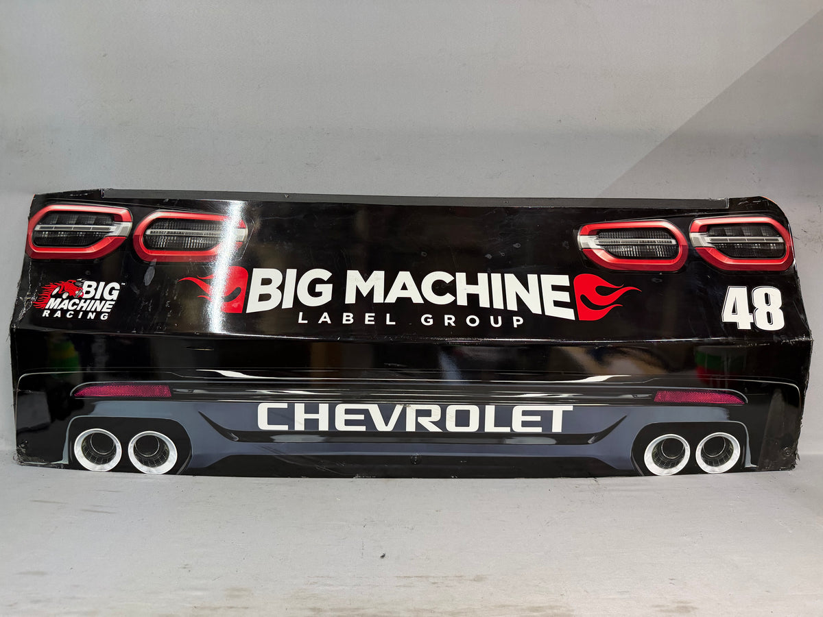 Nick Sanchez #48 2025 Mexico City Big Machine Nascar Rear Bumper