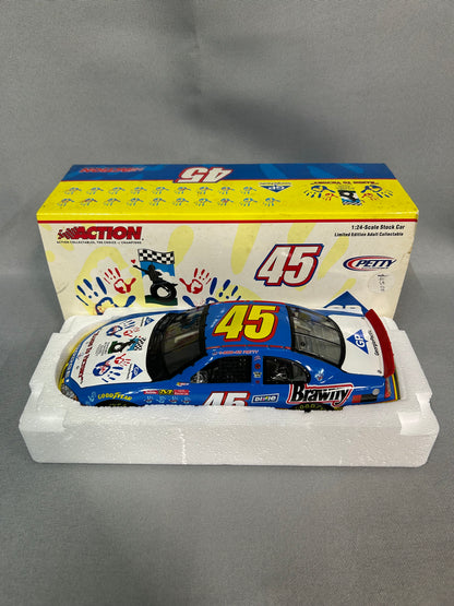 Kyle Petty #45 2003 Georgia Pacific Hands To Victory Nascar Diecast
