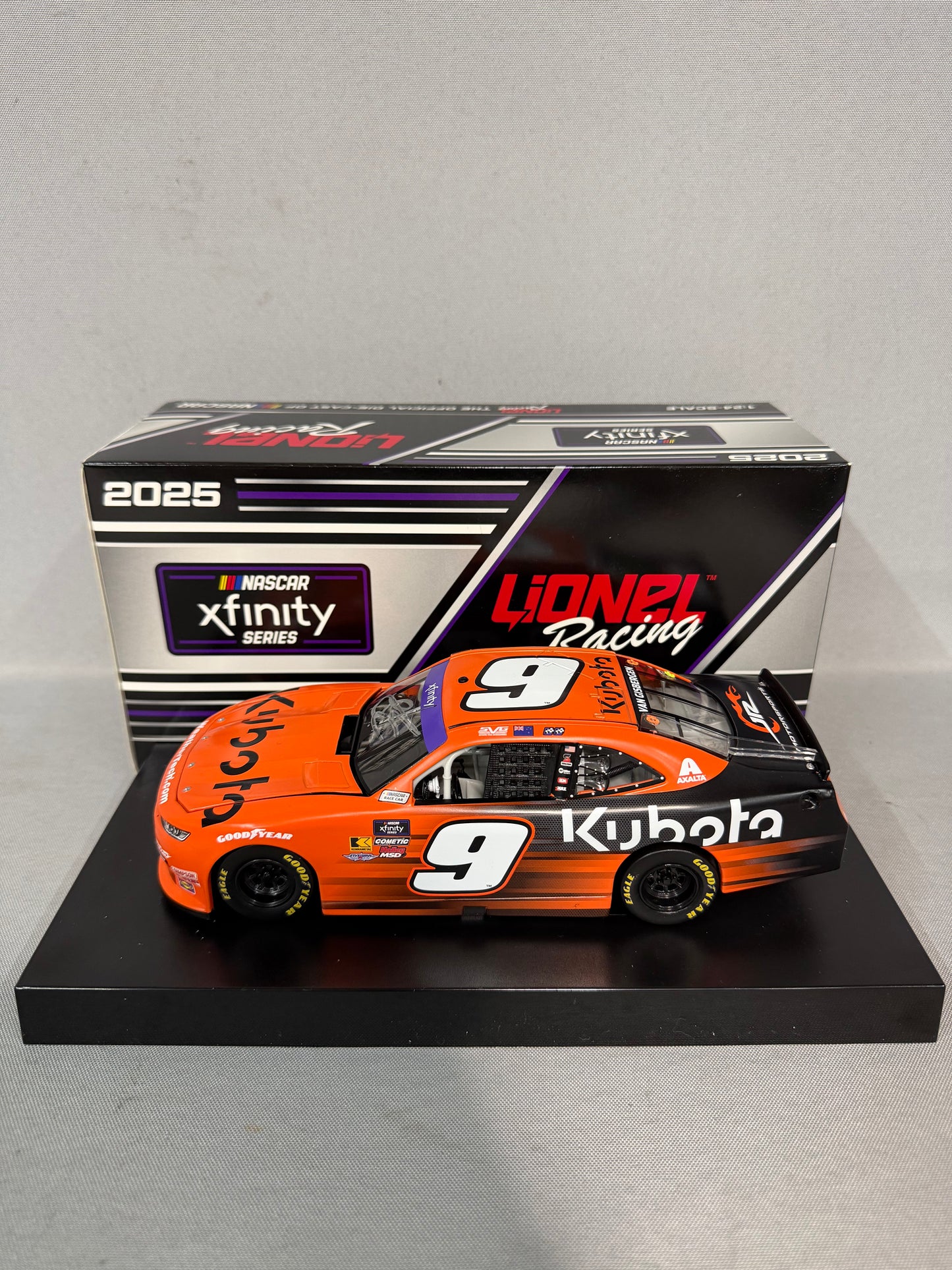 Shane Van Gisbergen #9 2025 Kubota Nascar Autographed Diecast