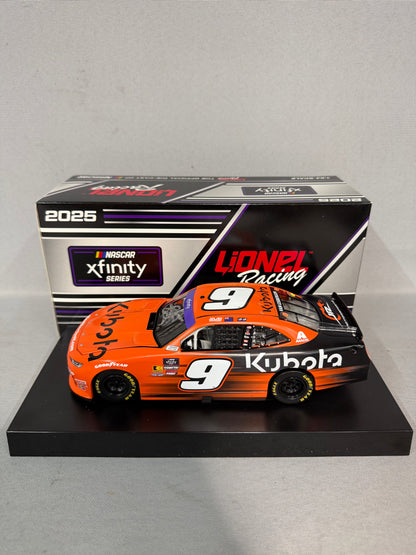 Shane Van Gisbergen #9 2025 Kubota Nascar Autographed Diecast