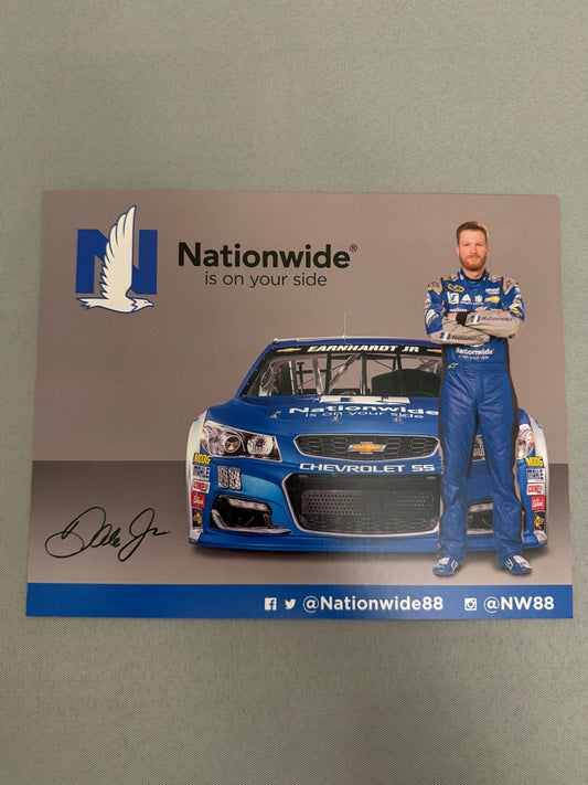 Dale Earnhardt Jr #88 2016 Nationwide Nascar Hero Card