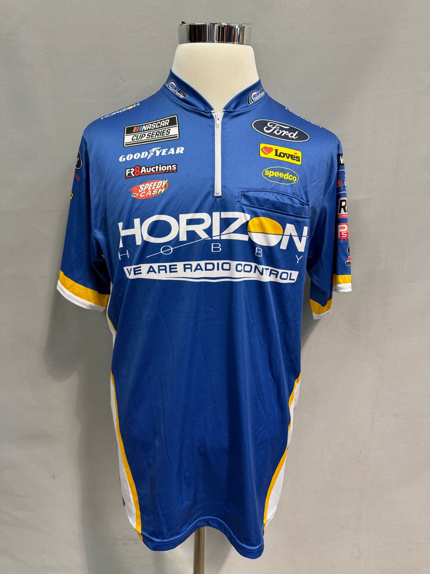 Michael McDowell #34 2022 Horizon Hobby Nascar Crew Shirt Size Large