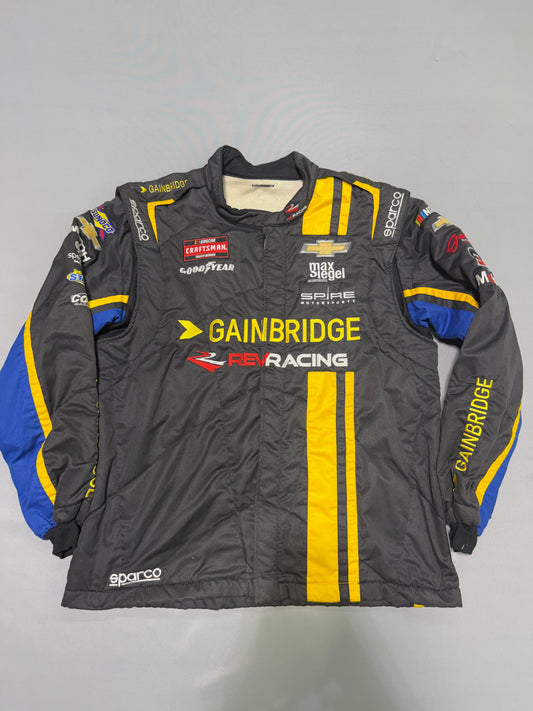Nick Sanchez #2 2024 Gainbridge Nascar 2 Piece Crew Firesuit C-50 W-40 L-34