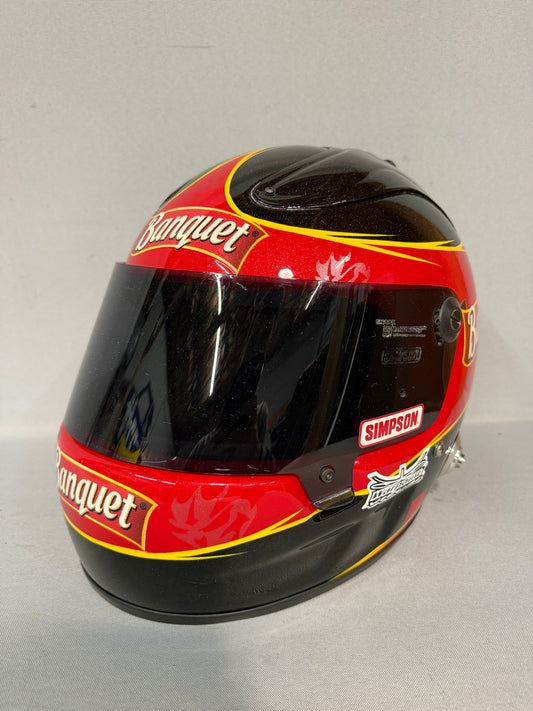 Aric Almirola #18 2007 Banquet Nascar Driver Helmet