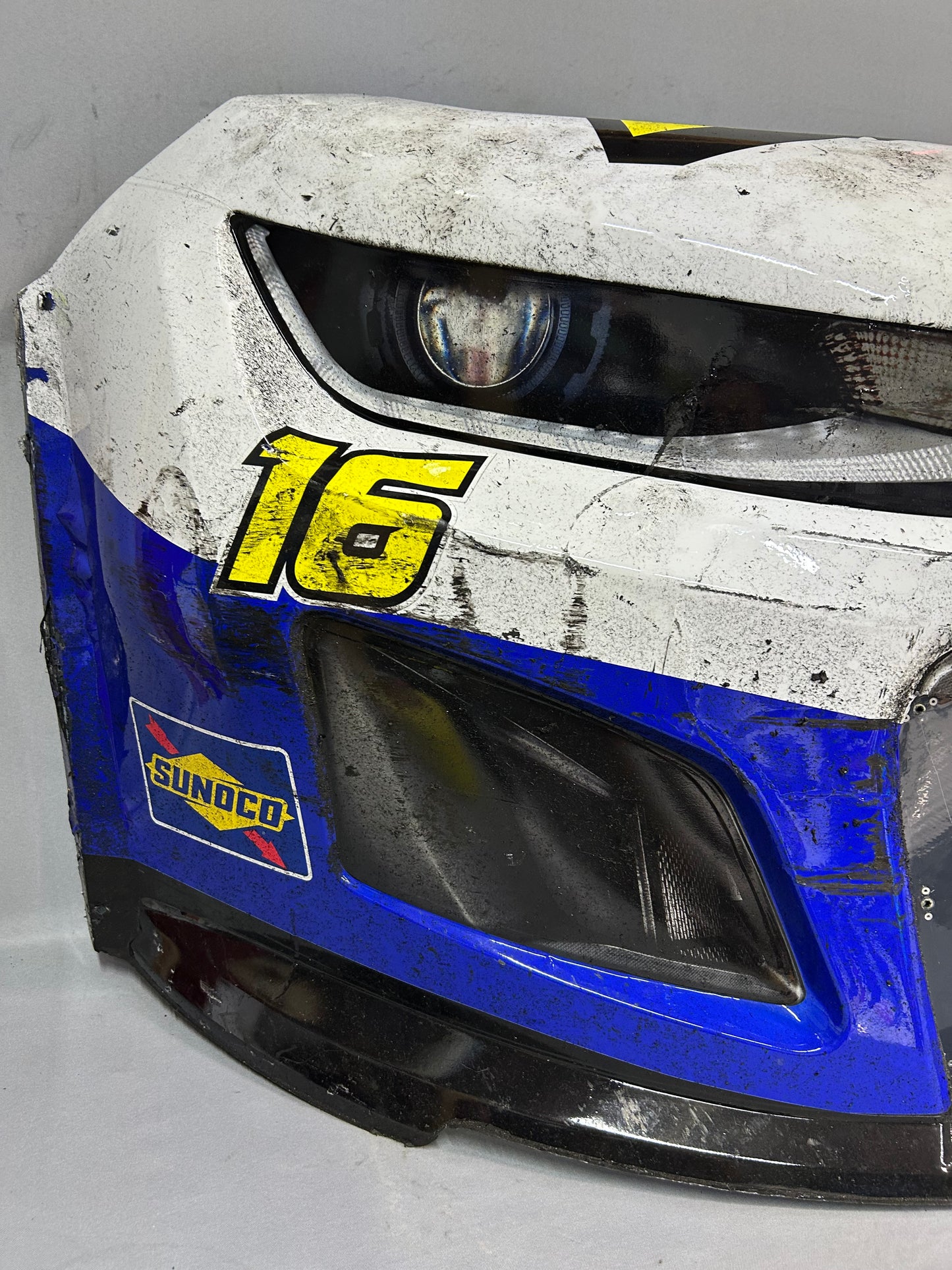 AJ Allmendinger #16 2025 Martinsville Black’s Tire Nascar Front Nose