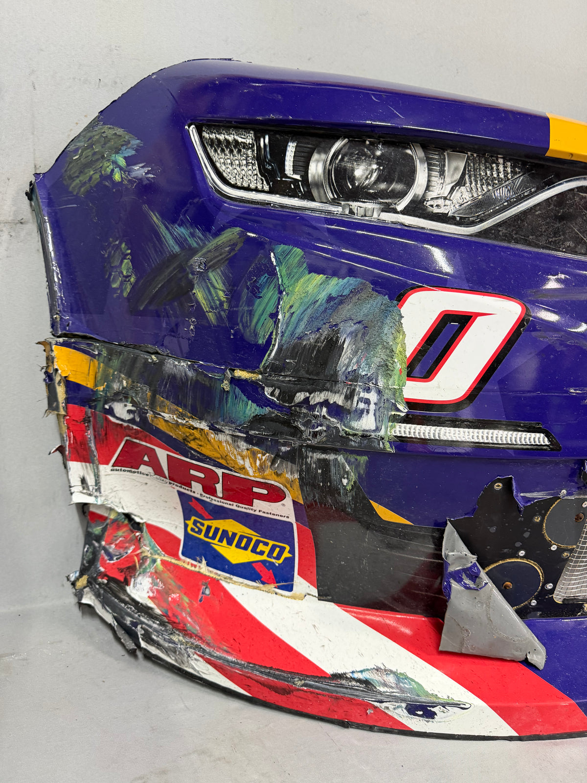 Alex Labbe #0 2026 San Diego Vet The Vote Nascar Front Nose
