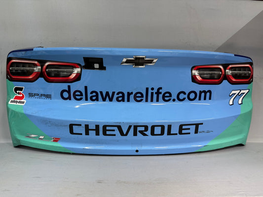 Carson Hocevar #77 2025 New Hampshire Delaware Life Nascar Rear Bumper