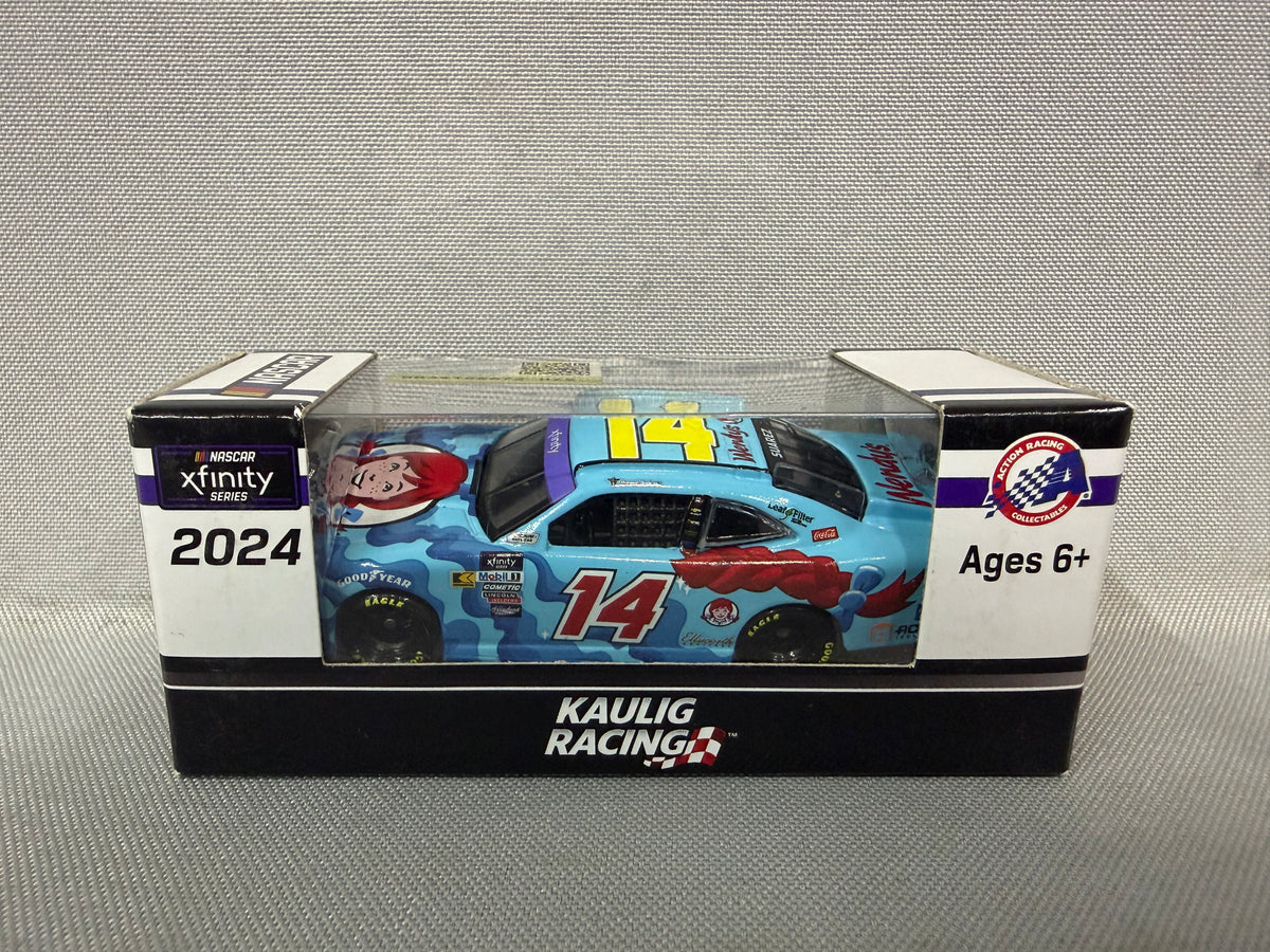 Daniel Suarez #14 2024 Wendy’s Nascar 1/64 Diecast