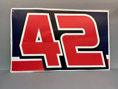 Matt Mills #42 2024 JF Electric Nascar Door Panel