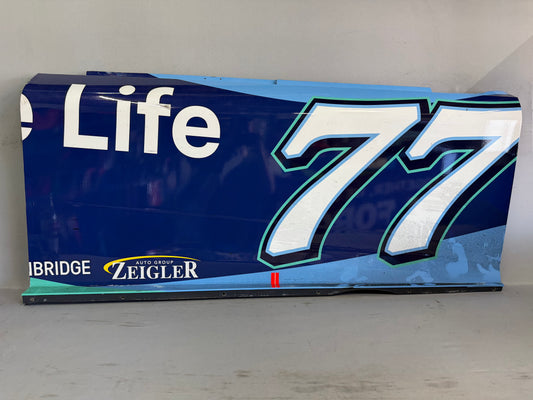 Carson Hocevar #77 2025 Phoenix Delaware Life Nascar Door Panel