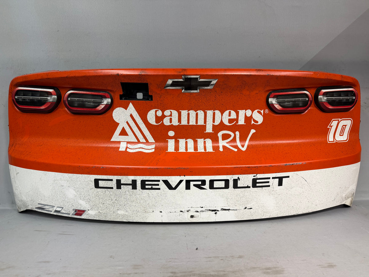 Ty Dillon #10 2026 New Hampshire Campers Inn RV Nascar Rear Bumper
