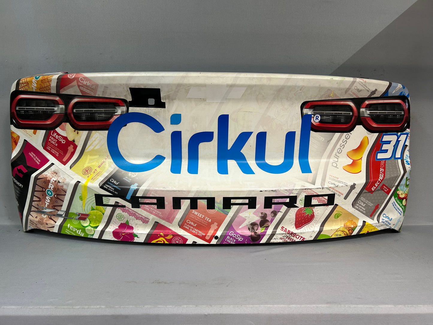 Daniel Hemric #31 2024 Cirkul Nascar Rear Bumper