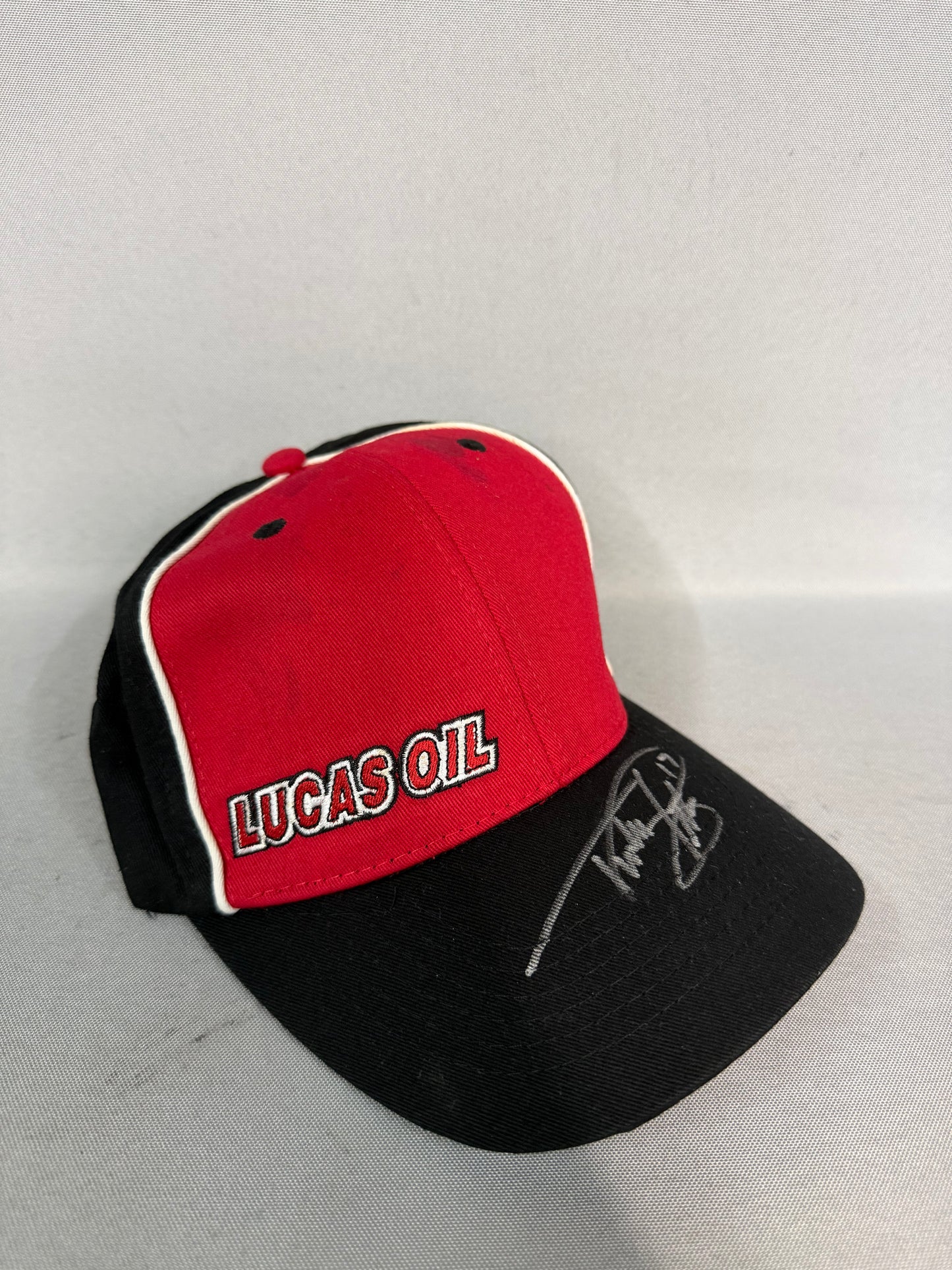 Timothy Peters #17 2015 Phoenix Lucas Oil Nascar Autographed Victory Lane Hat