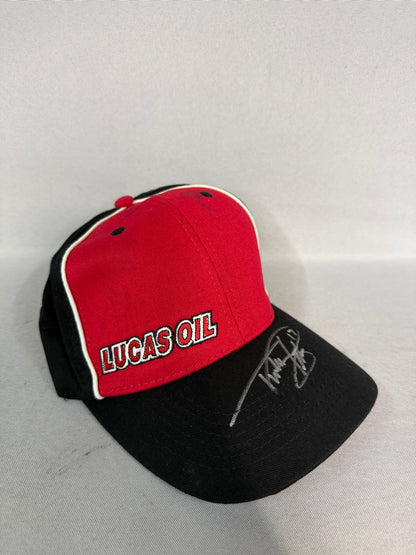 Timothy Peters #17 2015 Phoenix Lucas Oil Nascar Autographed Victory Lane Hat