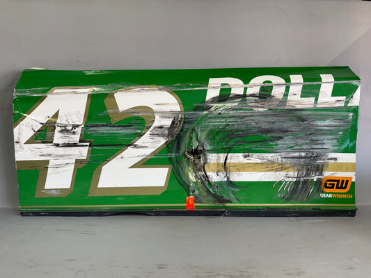 John Hunter Nemechek #42 2025 Kansas Dollar Tree Nascar Door Panel