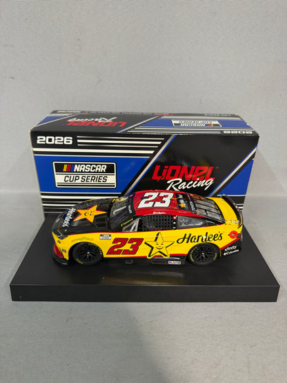 Bubba Wallace #23 2026 Hardee’s Nascar Diecast