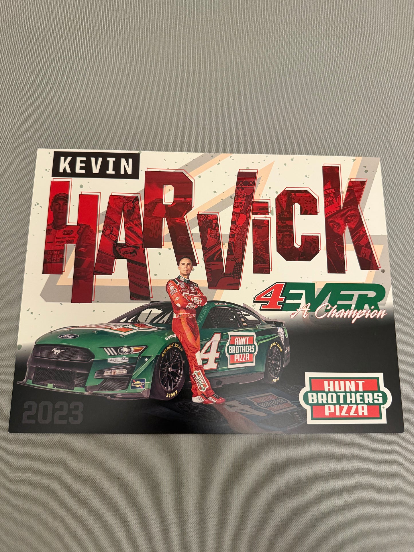 Kevin Harvick #4 2023 Hunt Brothers Pizza Nascar Hero Card