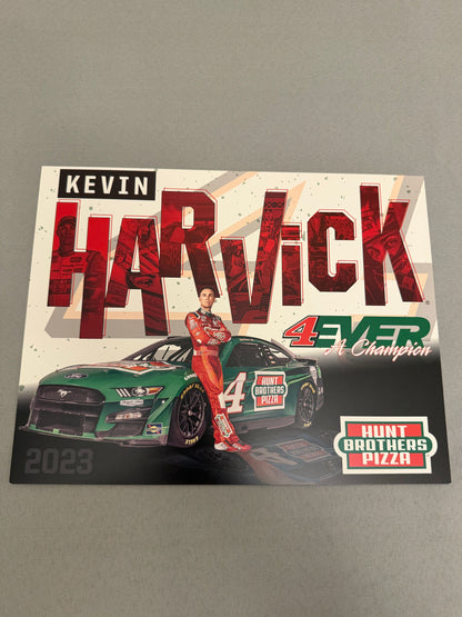 Kevin Harvick #4 2023 Hunt Brothers Pizza Nascar Hero Card