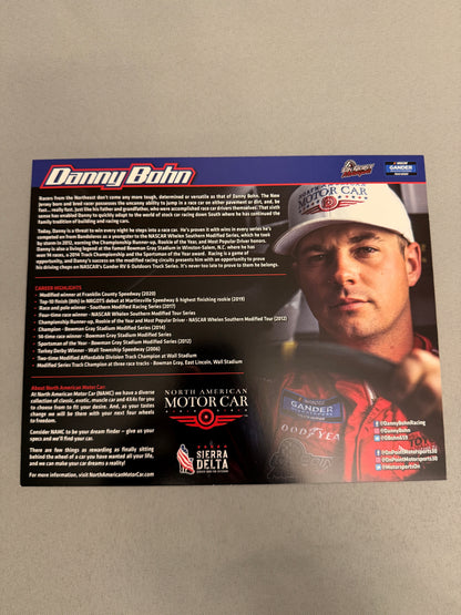 Danny Bohn #30 North American Motor Car Nascar Hero Card