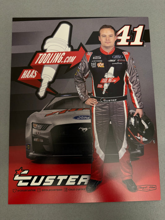 Cole Custer #41 2022 Haas Tooling Nascar Hero Card