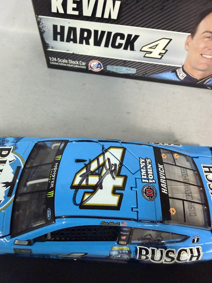 Kevin Harvick #4 2019 Busch Beer Nascar Autographed Diecast