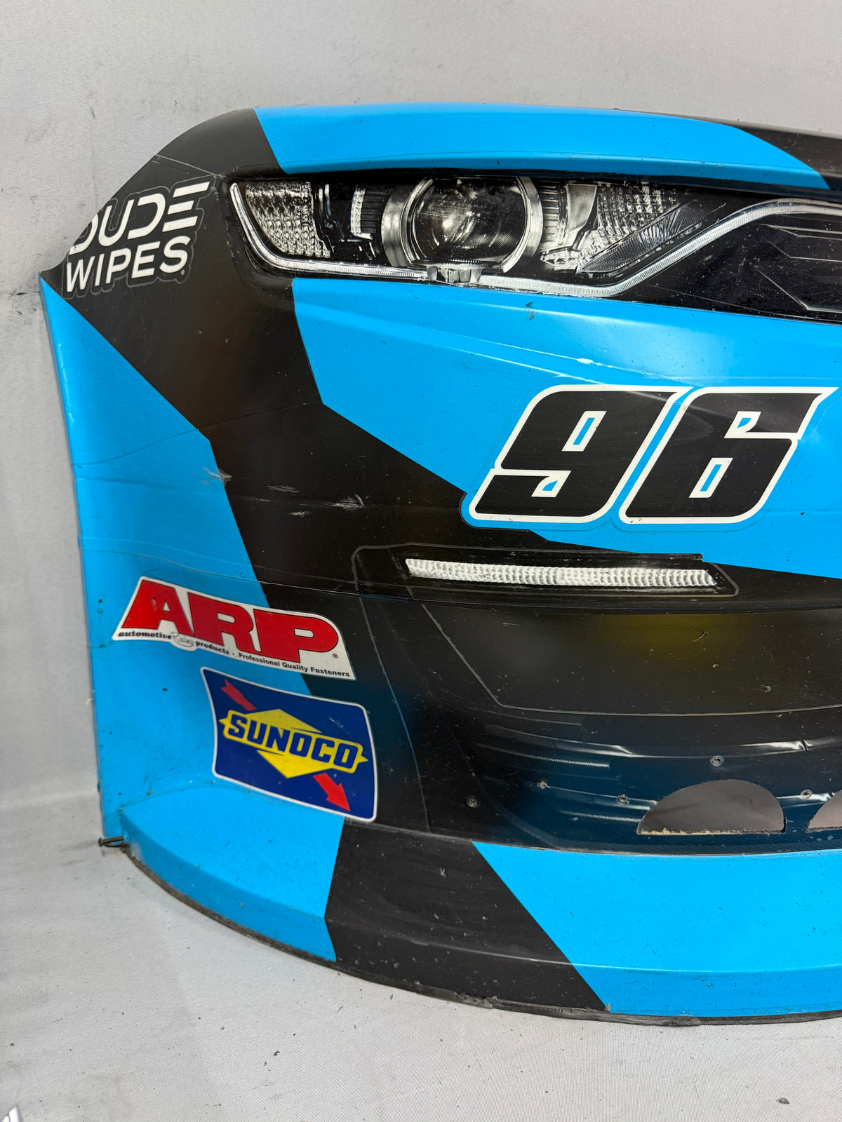 Anthony Alfredo #96 2026 Darlington 1 Dude Wipes Nascar Front Nose