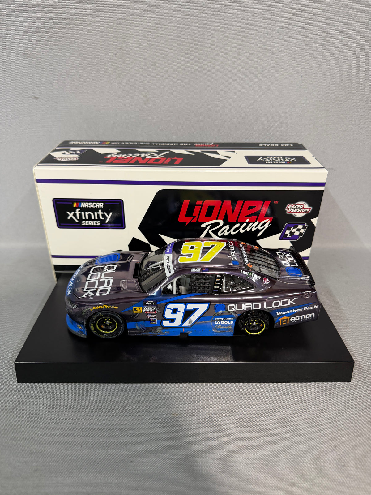 Shane Van Gisbergen #97 2024 Portland Win Quad Lock Color Chrome Nascar Diecast