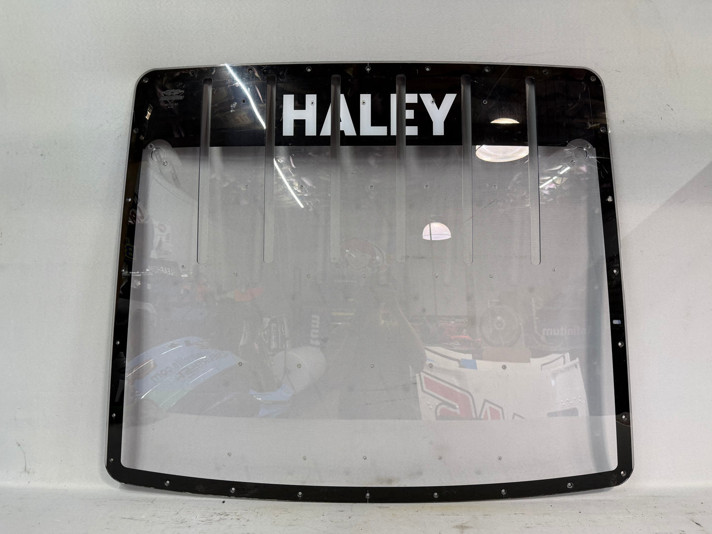 Justin Haley #7 2025 Nascar Rear Windshield