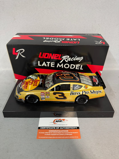 Josh Berry #3 2023 Bass Pro Shops Late Model Nascar Autographed Diecast