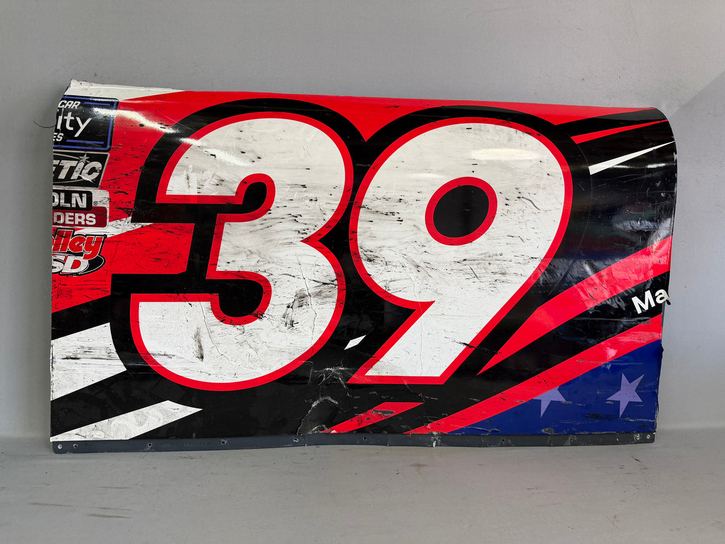 Ryan Sieg #39 2025 Daytona Sci Aps Nascar Door Panel