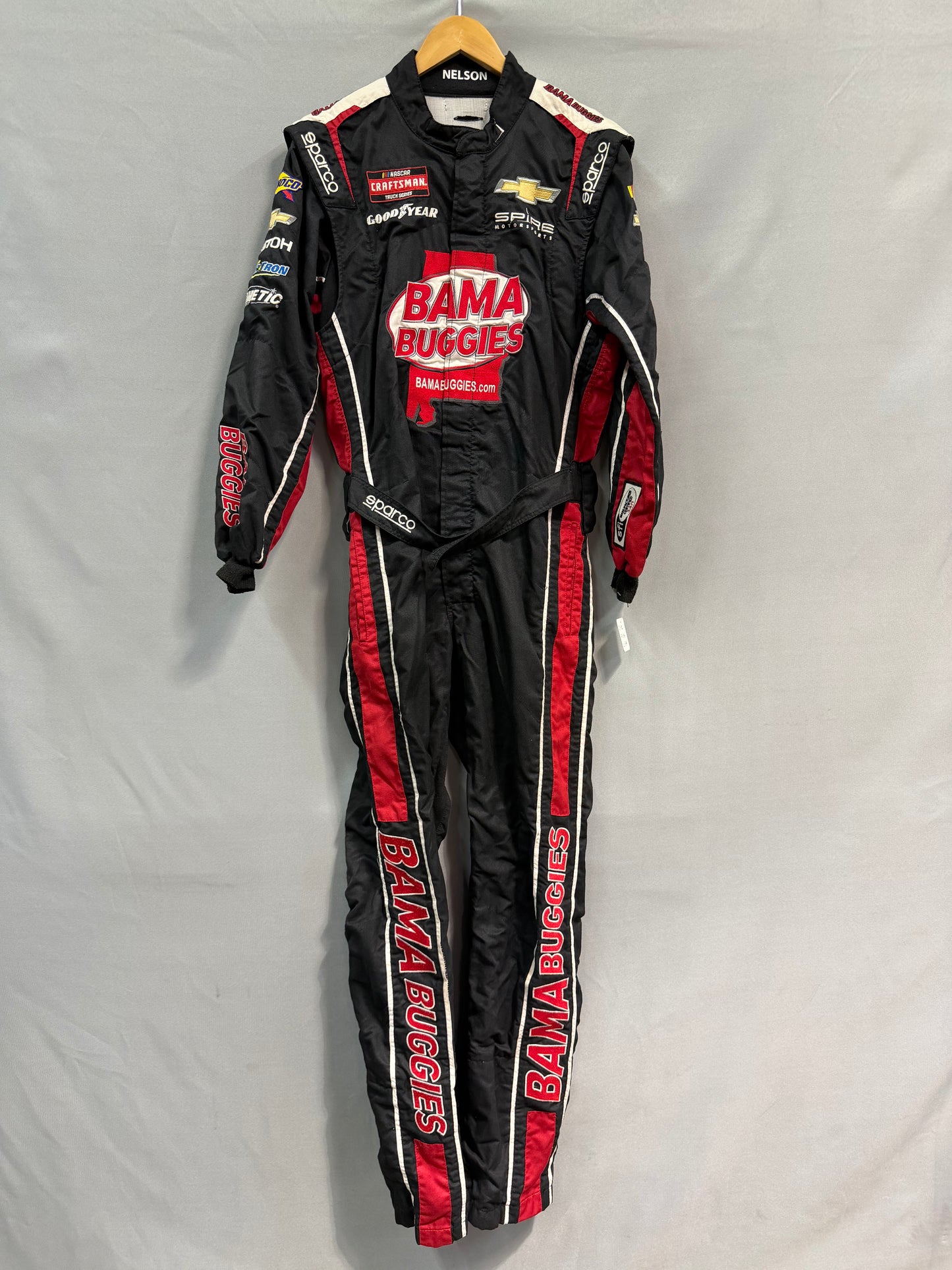 Chase Purdy #77 2024 Bama Buggies Nascar Crew Firesuit C-42 W-34 L-34